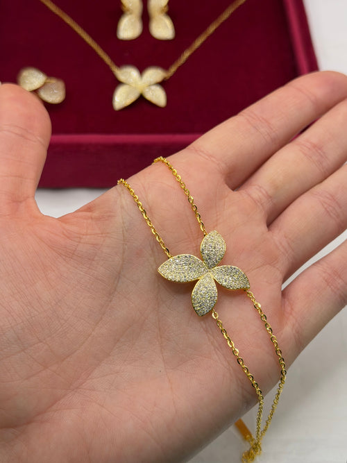 Completo PETALI argento