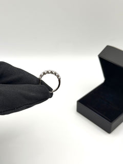 Anello 7 pietre big classic oro