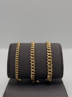 Bracciale groumette SATINATA oro