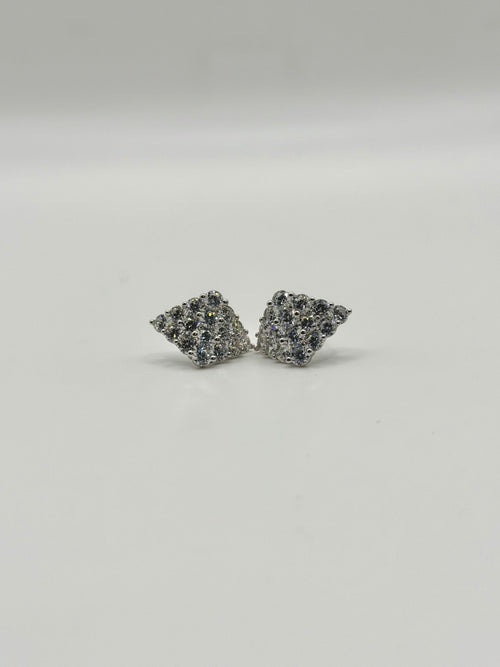 Orecchini TRIANGLE zirconato argento
