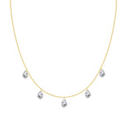 Collana DROPS pendenti argento