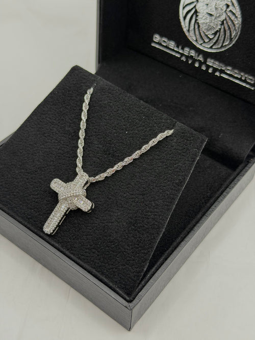 Collane croce “GLR” argento