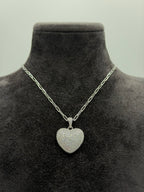 Collana HEART biscotto argento