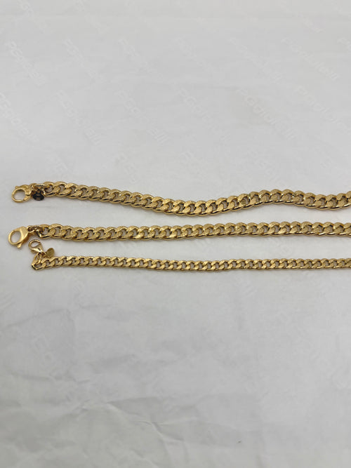 Bracciale groumette SATINATA oro