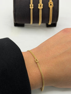 Bracciali NODINI D’UNIONE LUI & LEI oro