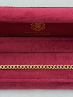 Bracciale groumette SATINATA oro