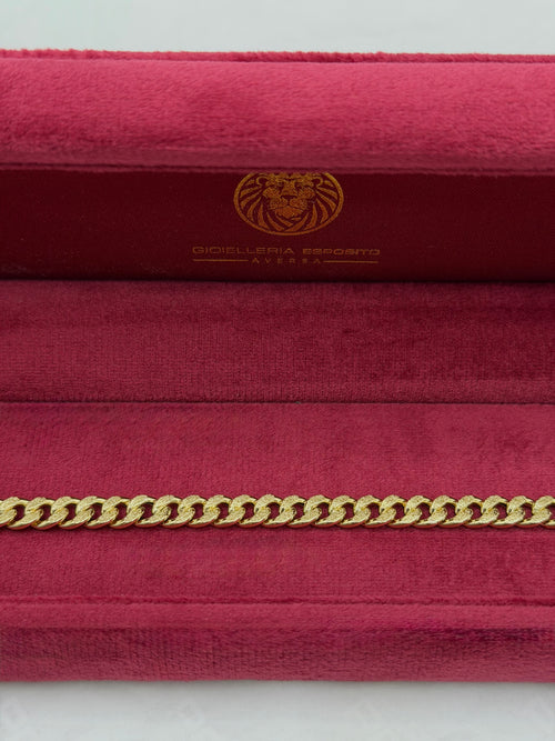 Bracciale groumette SATINATA oro