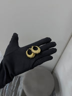 Orecchini croissont 2.0 oro