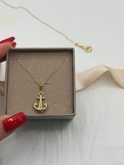 Collana ancora oro