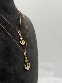 Collana ancora oro