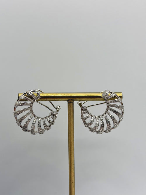 Orecchini CROISSANT argento 🥐