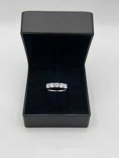 Anello 5 pietre classic oro