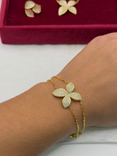 Completo PETALI argento