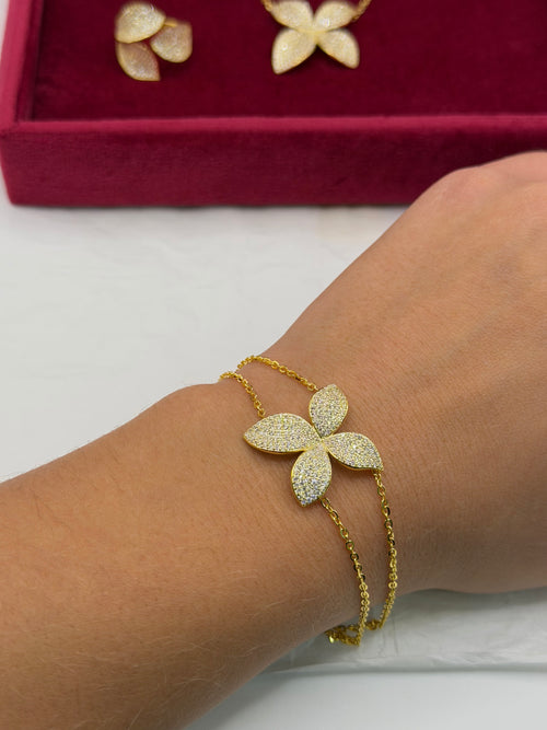 Completo PETALI argento