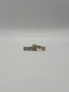 Anello 5 pietre FLOWERS argento