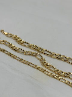 Bracciale catena “3+1” oro