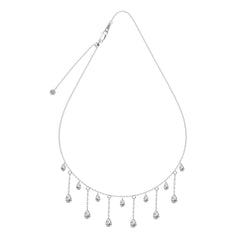 Collana DROPS argento