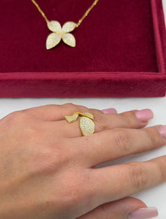 Completo PETALI argento