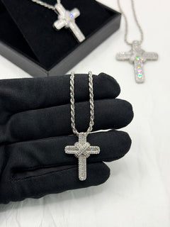 Collane croce “GLR” argento