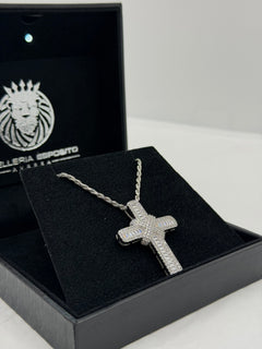 Collane croce “GLR” argento