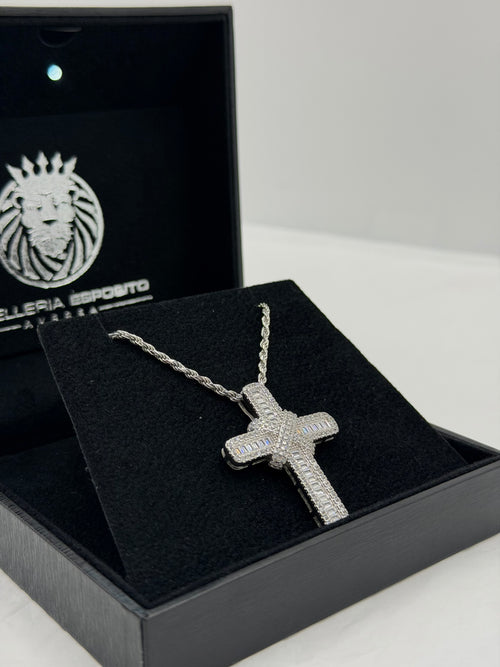 Collane croce “GLR” argento