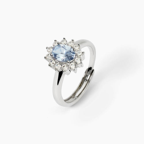 Anello KATE acquamarina