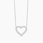 Collana HEART aperta argento