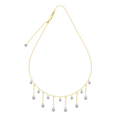 Collana DROPS argento