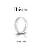 Fedine Ibisco argento UNOAERRE