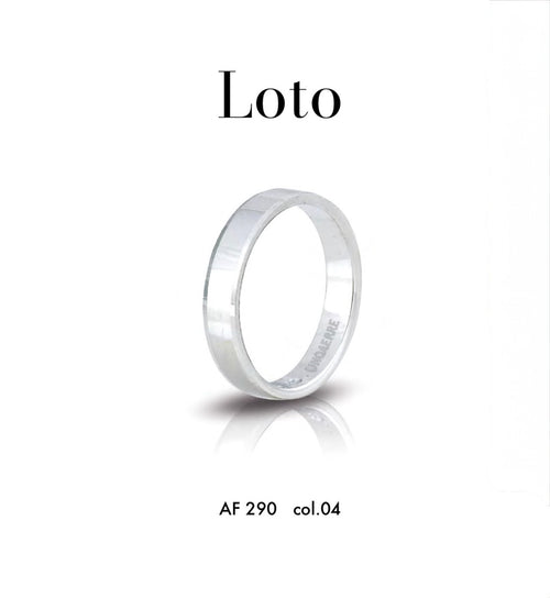 Fedine Loto argento UNOAERRE