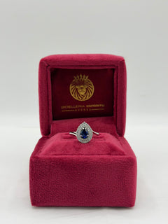 Anello goccia oro
