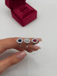 Anello goccia oro