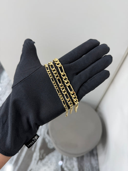 Bracciale catena “3+1” oro