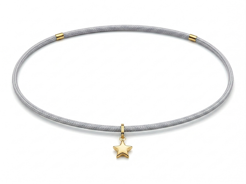Cordino magnetico e stellina oro