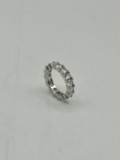 Anello VERETTA square big argento