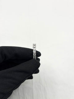 Anello VERETTA square big argento