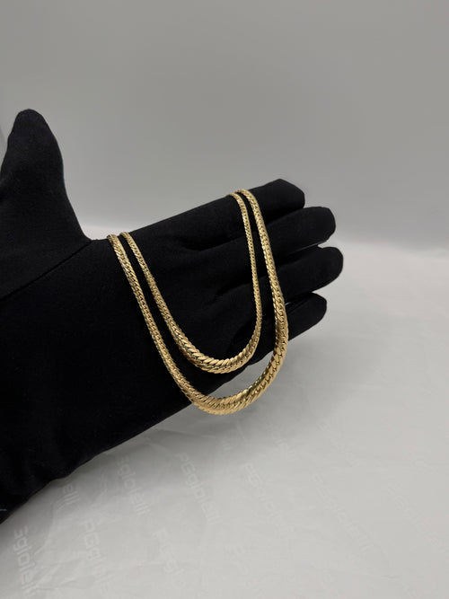 Collier groumette a scalare oro
