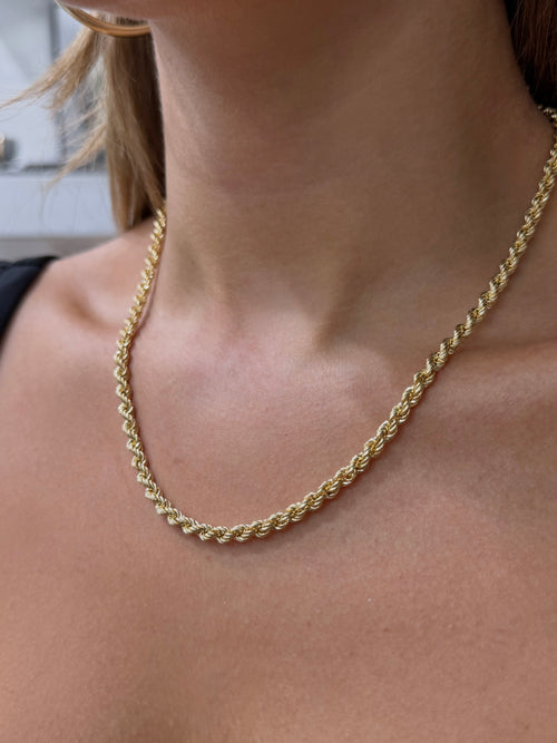 Collana torchon oro