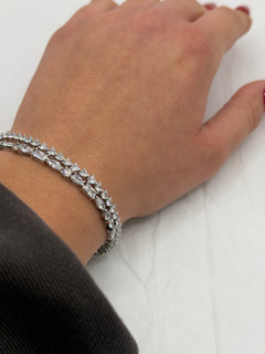 Bracciale tennis ALL HEART argento