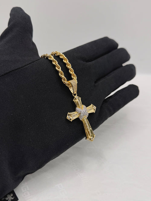 Collana croce PHANTOM oro