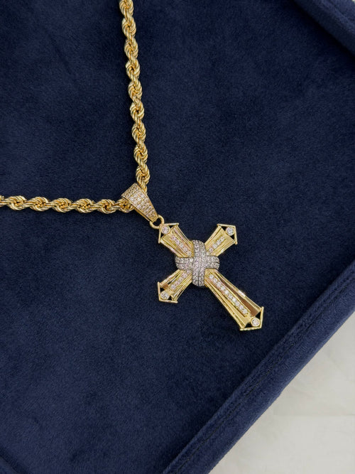 Collana croce PHANTOM oro