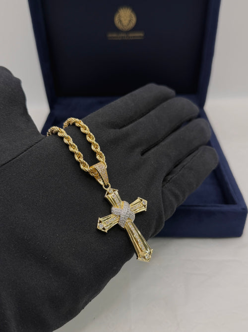 Collana croce PHANTOM oro