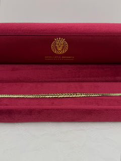 Bracciale groumette a scalare oro