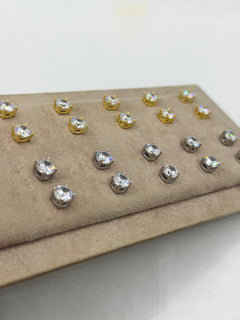 Orecchini punti luce MAN argento