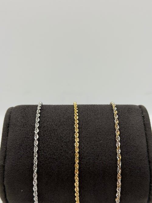 Bracciale torchon diamantato SMALL oro