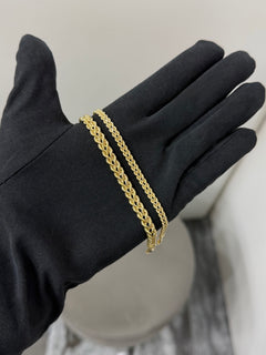 Bracciale double torchon oro