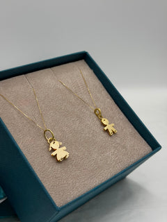 Collana bebe’ oro DOPPIA LASTRA