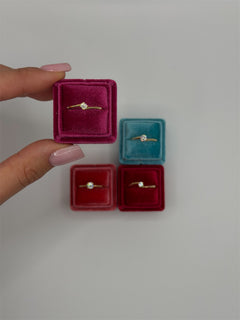 Anelli solitari oro small