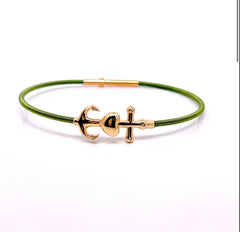 Bracciale Fede,Speranza & Carità oro 9ct e diamanti