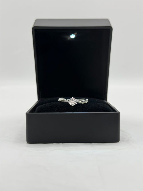 Anello solitario “Promessa” argento